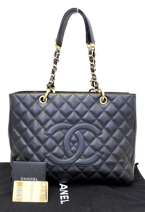 chanel black caviar shopping tote|CHANEL Pre.